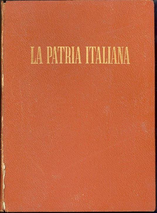 La patria italiana - Armando Lodolini - copertina