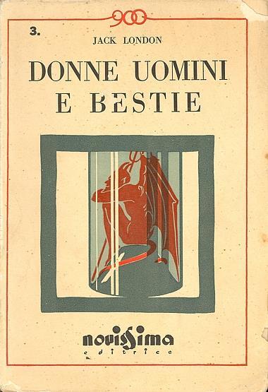 Donne uomini e bestie - Jack London - copertina