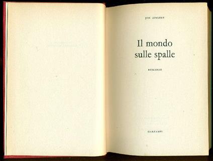 Il mondo sulle spalle - Jon Appleby - copertina