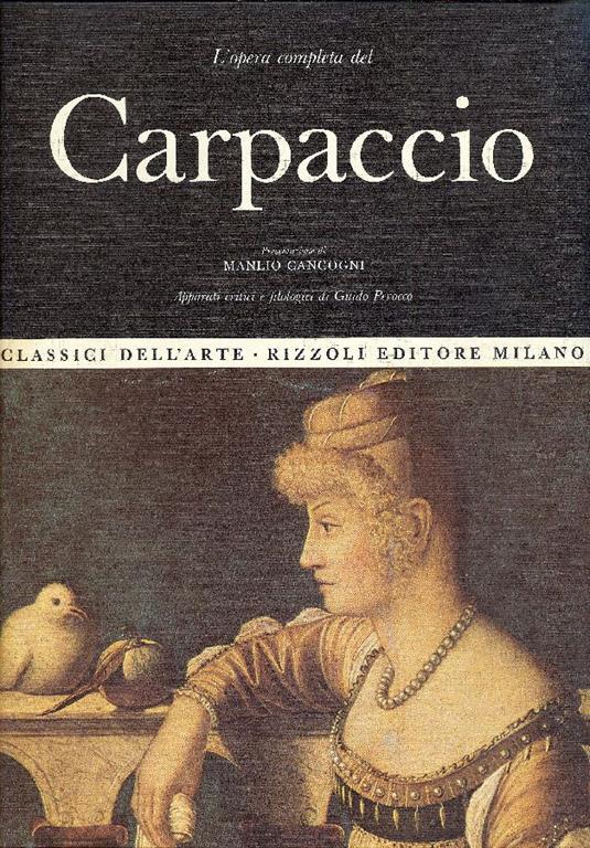 L' opera completa del Carpaccio - Manlio Cancogni - copertina