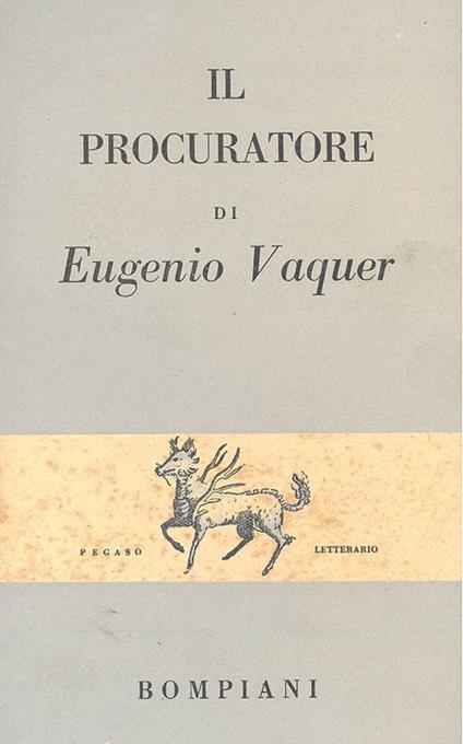Il procuratore - Eugenio Vaquer - copertina