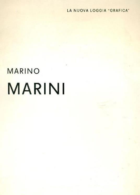 Marino Marini - Marino Marini - copertina