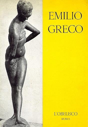 Emilio Greco - Emilio Greco - copertina