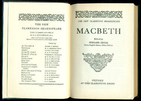 MacBeth - William Shakespeare - copertina