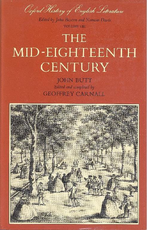 The mid-eighteenth century - John Butt - copertina