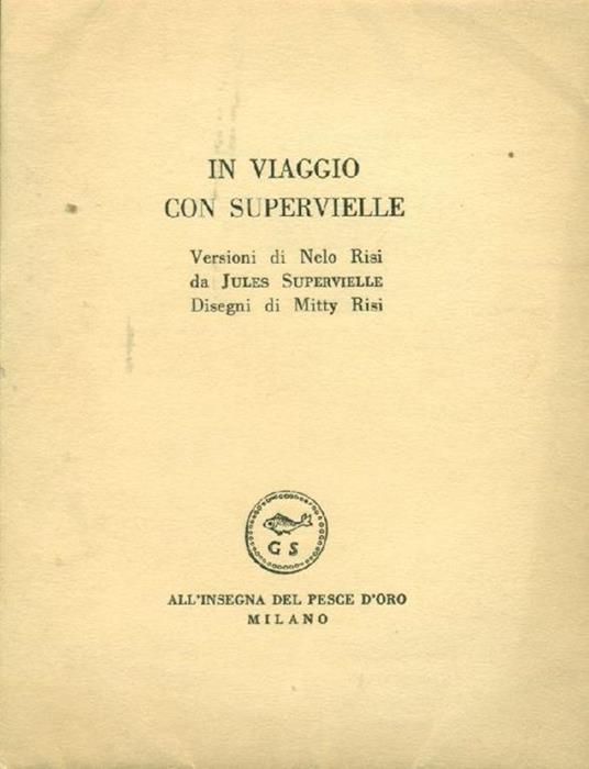 In viaggio con Supervielle - Jules Supervielle - copertina