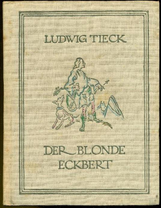 Der blonde Eckbert - Ludwig Tieck - copertina