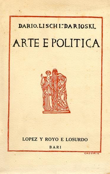 Arte e politica - Dario Lischi - copertina