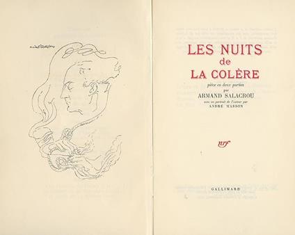 Les nuits de la colère - Armand Salacrou - copertina