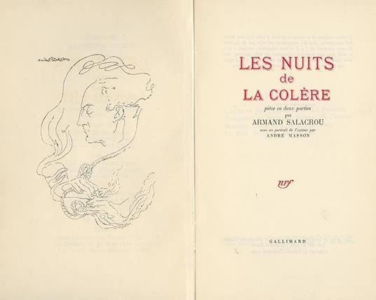 Les nuits de la colère - Armand Salacrou - copertina