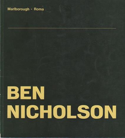 Ben Nicholson - Ben Nicholson - copertina