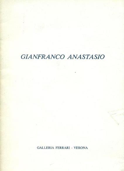 Gianfranco Anastasio - Gianfranco Anastasio - copertina