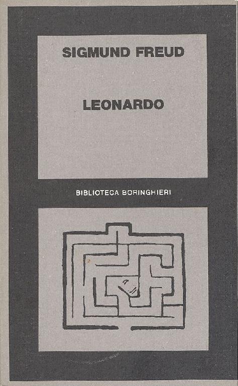 Leonardo (1910) - Sigmund Freud - copertina