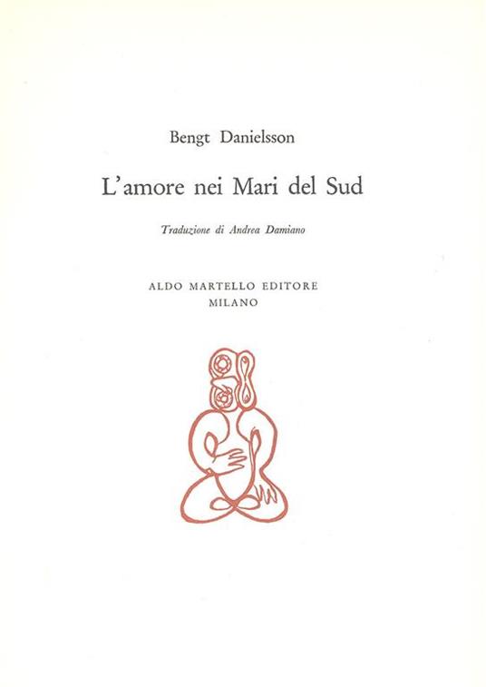 L' amore nei mari del Sud - Bengt Danielsson - copertina