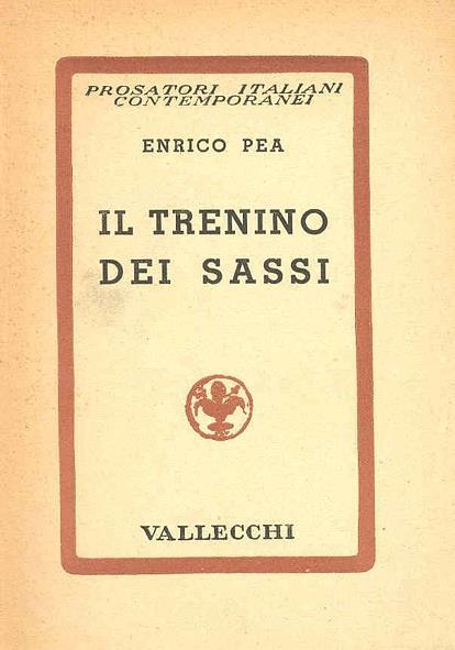 Il trenino dei sassi - Enrico Pea - copertina