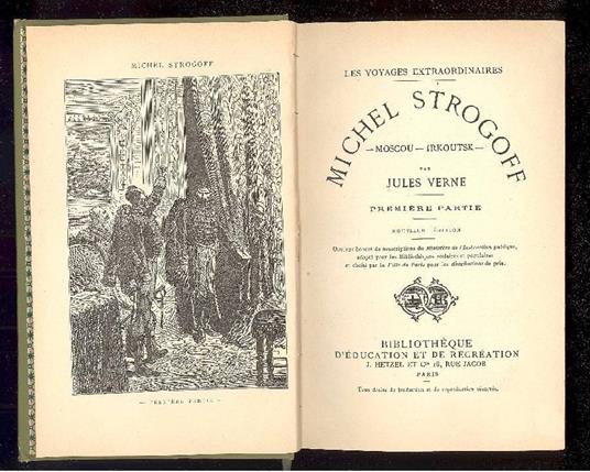 Michel Strogoff - Jules Verne - copertina