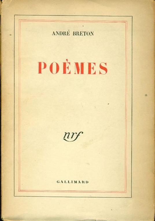 Poèmes - André Breton - copertina