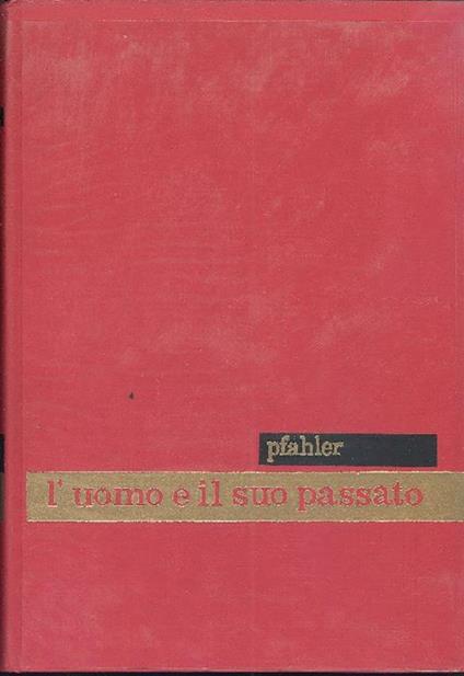 L' uomo e il suo passato - Gerhard Pfahler - copertina