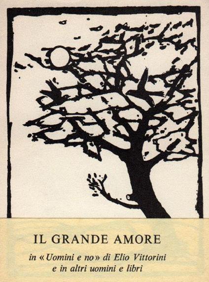 Il grande amore - Giacomo Noventa - copertina