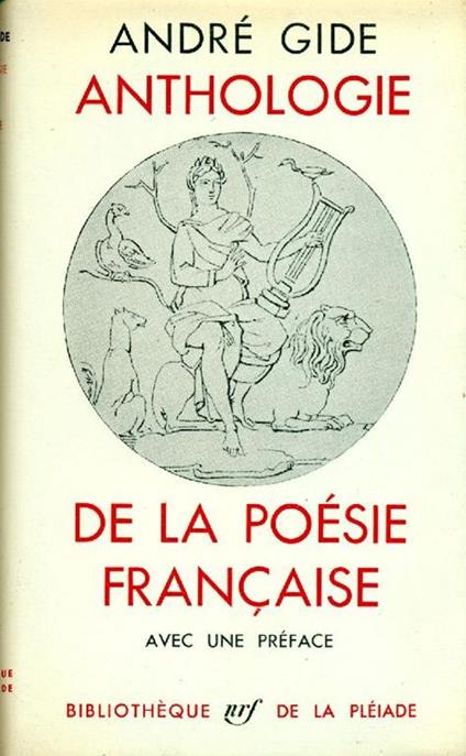 Anthologie de la poésie française - André Gide - copertina