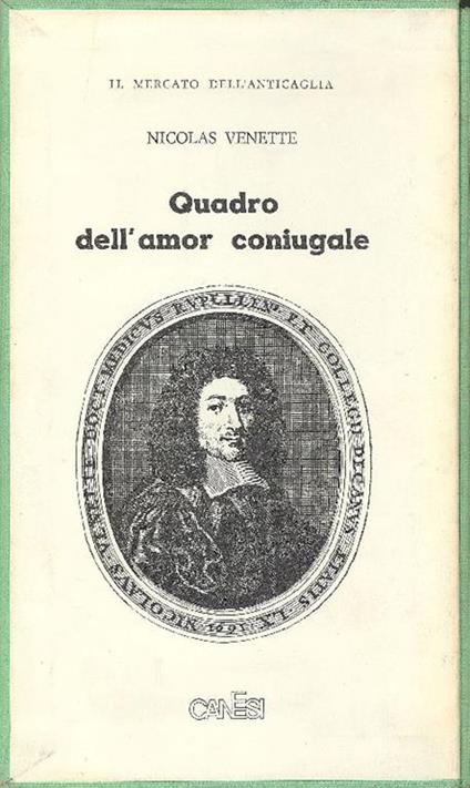 Quadro dell'amor coniugale - Nicolas Venette - copertina