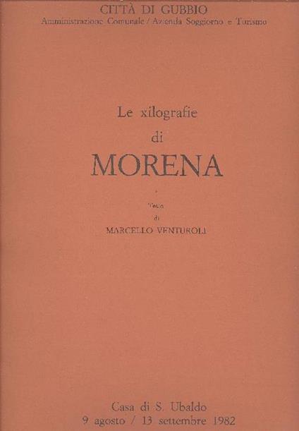 Le xilografie di Morena - Marcello Venturoli - copertina