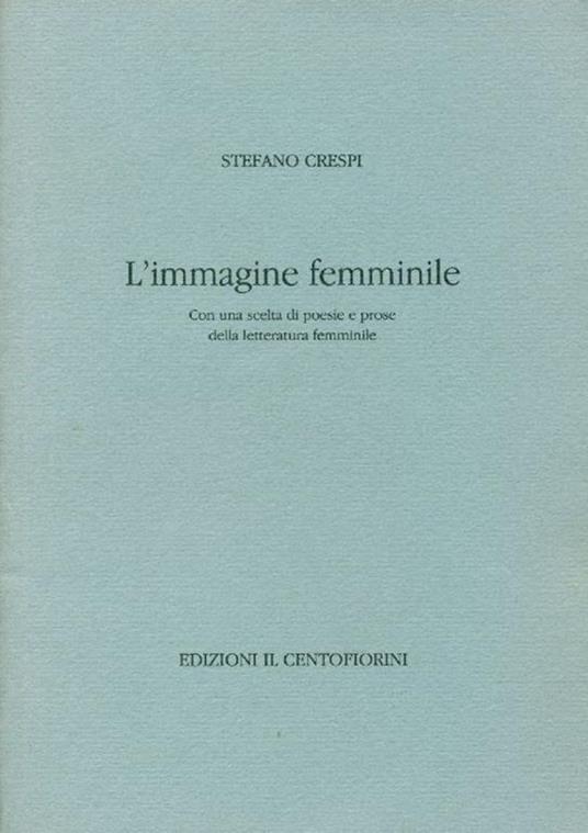 L' immagine femminile - Stefano Crespi - copertina