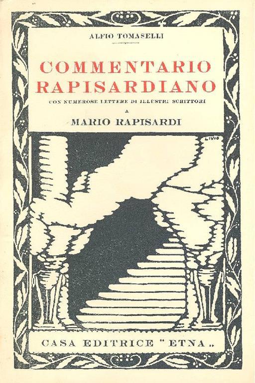 Commentario rapisardiano - Alfio Tomaselli - copertina