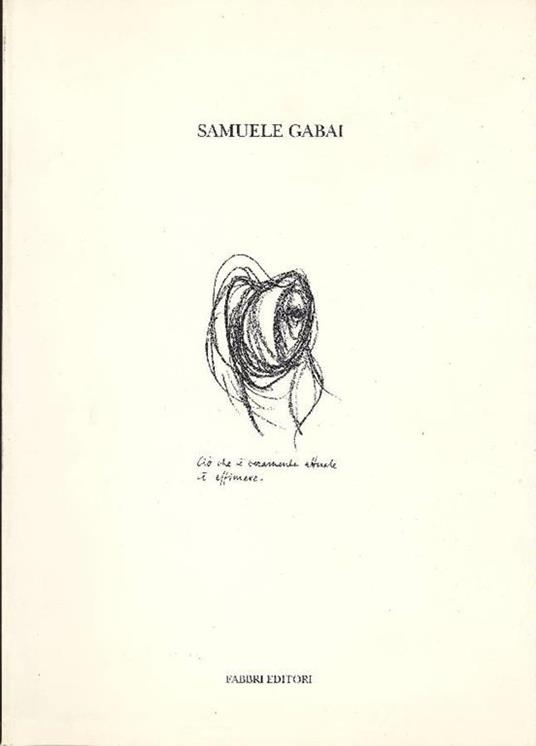 Samuele Gabai - Roberto Tassi - copertina