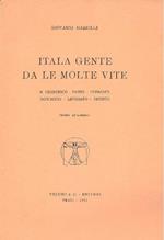 Itala gente da le molte vite