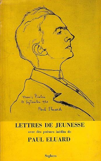 Lettres de jeunesse. Prima edizione - Paul Éluard - copertina