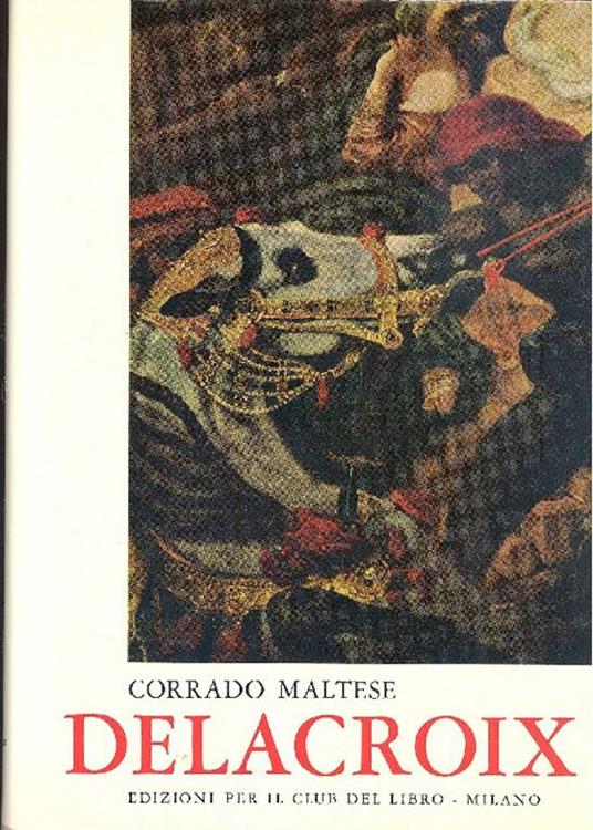 Delacroix - Corrado Maltese - copertina