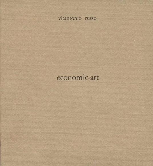 Economic-art - Vitantonio Russo - copertina