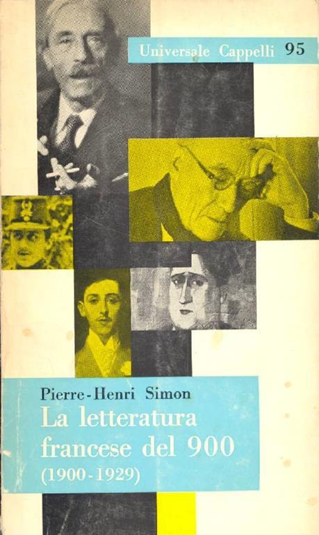 La letteratura francese del 900 - Pierre-Henri Simon - copertina
