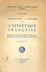 Introduction a l'histoire de l'esthétique française