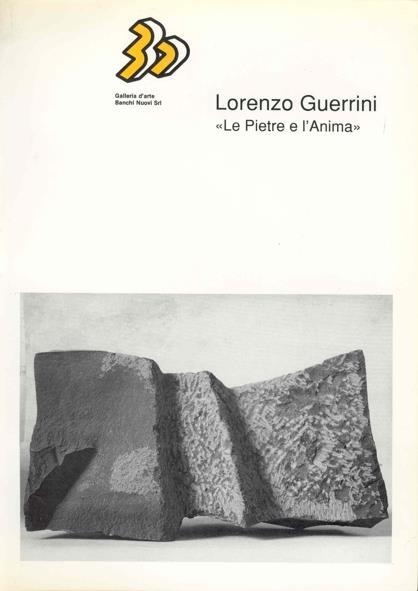 Lorenzo Guerrini. Le pietre e l'anima - Lorenzo Guerrini - copertina