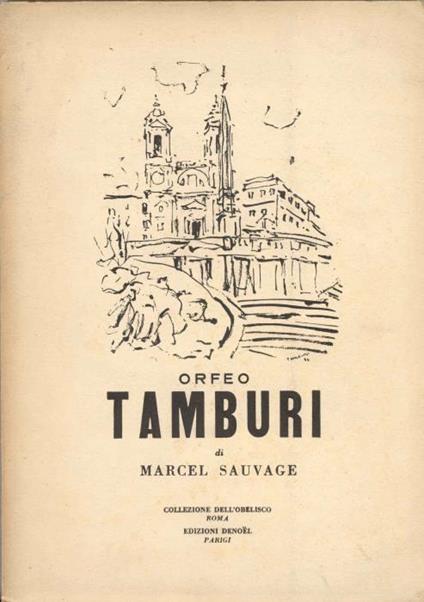Orfeo Tamburi - Marcel Sauvage - copertina