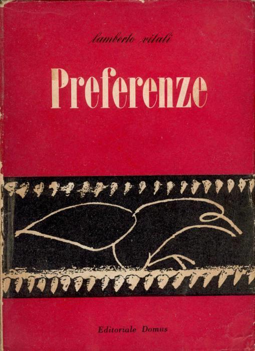 Preferenze - Lamberto Vitali - copertina