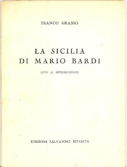 La Sicilia di Mario Bardi - Franco Grasso - copertina