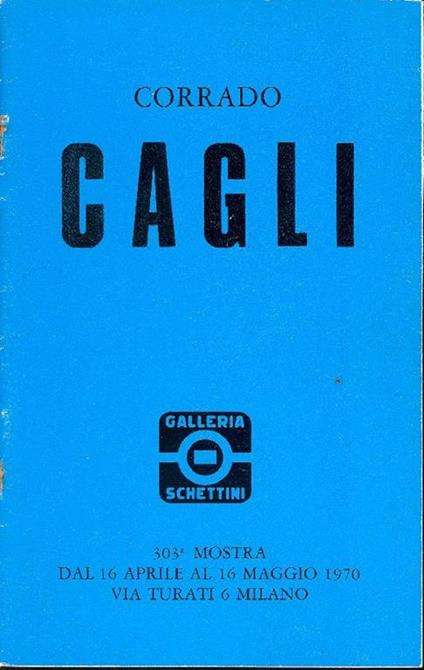 Corrado Cagli - Corrado Cagli - copertina