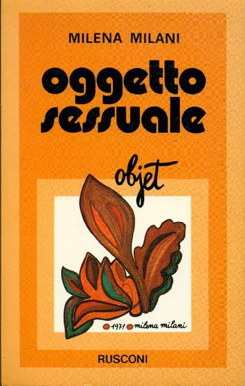 Oggetto sessuale - Milena Milani - copertina