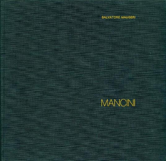 Mancini - Salvatore Maugeri - copertina