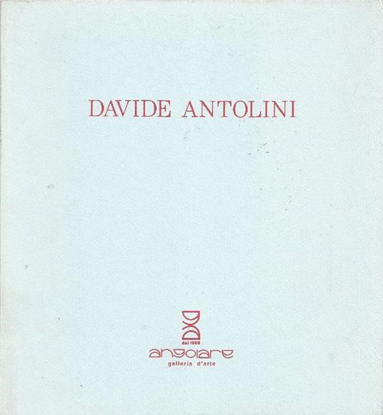 Davide Antolini - Davide Antolini - copertina