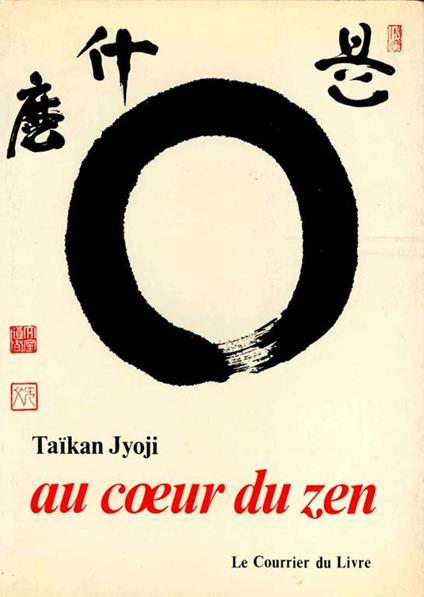 Au coeur du zen - Taikan Jyoji - copertina