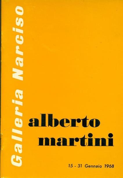 Alberto Martini - Alberto Martini - copertina