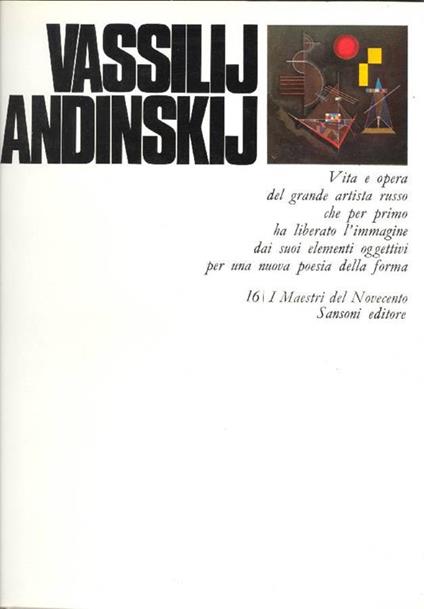 Vassilij Kandinskij - Arturo Bovi - copertina