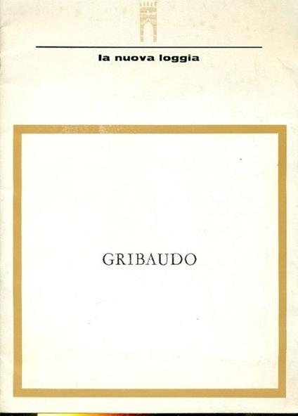 Gribaudo - Ezio Gribaudo - copertina