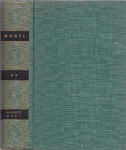 Poesie - Vincenzo Monti - copertina