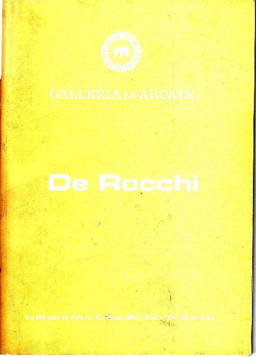 Francesco De Rocchi. Galleria Le Arcate 1977 - Francesco De Rocchi - copertina