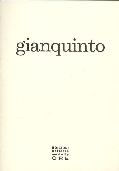 Alberto Gianquinto - Alberto Gianquinto - copertina